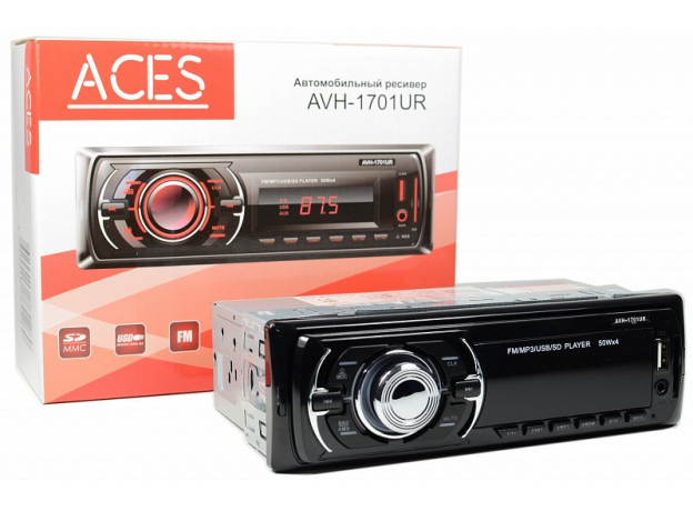 USB/SD-магнитола ACES AVH-1701UR USB/SD-магнитола ACES AVH-1701UR