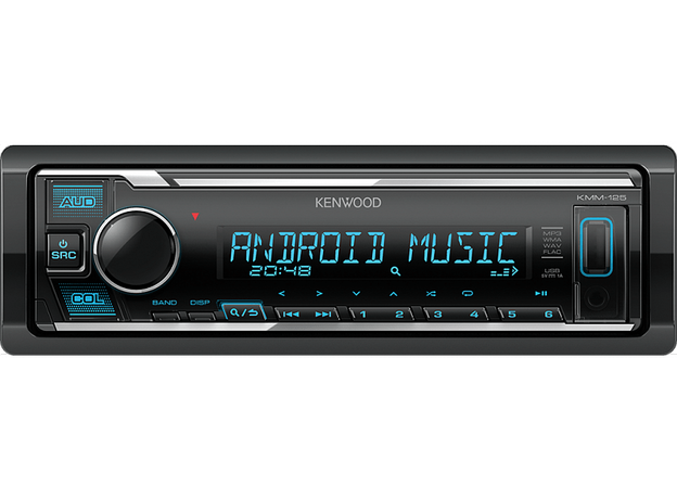 USB-магнитола Kenwood KMM-125