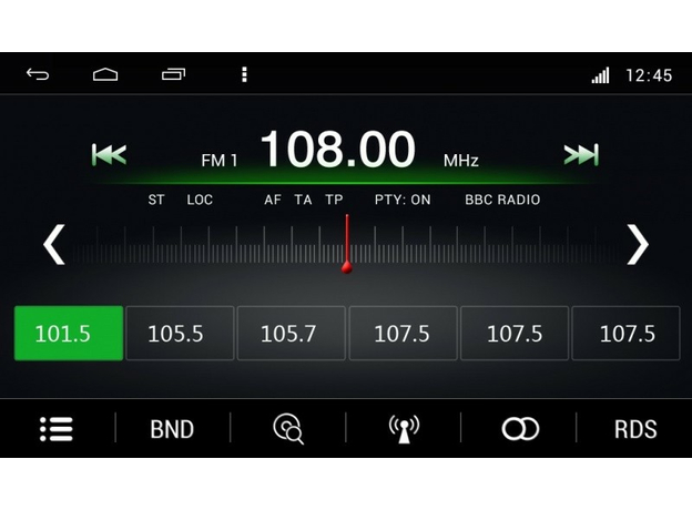 2DIN DVD/USB-магнитола MyDean 5802 на Android 4.4.4 с навигацией Navitel