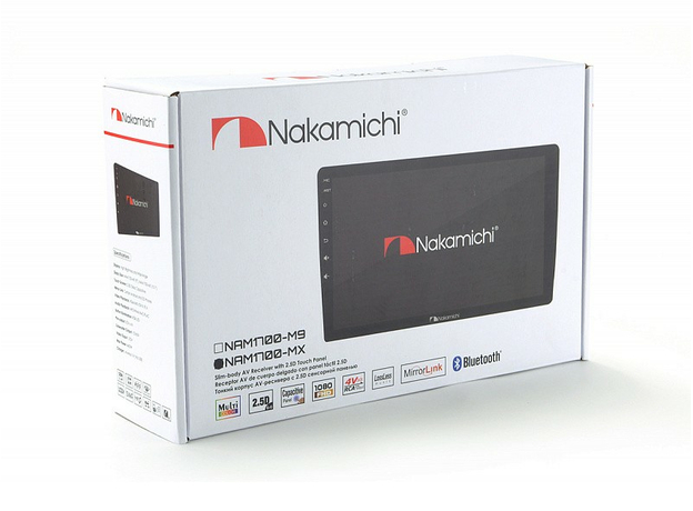 2DIN USB-магнитола Nakamichi NAM1700-MХ, 10"