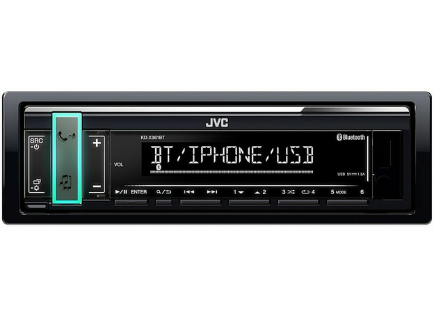 USB-магнитола JVC KD-X361BT