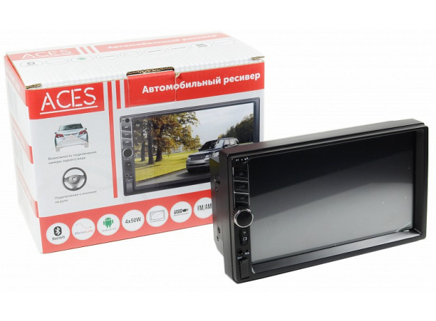 2DIN USB-магнитола Aces AVH-9020BT 16GB на Android 9