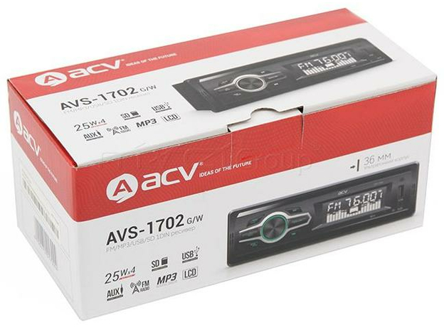 USB/SD-магнитола ACV AVS-1702W