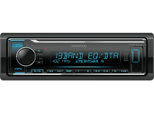 USB-магнитола Kenwood KMM-304Y