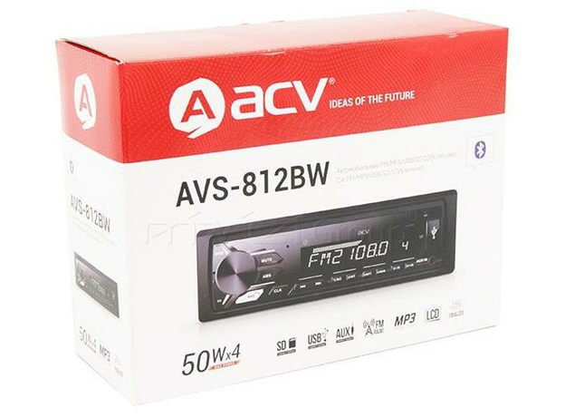 USB/SD-магнитола ACV AVS-812BW