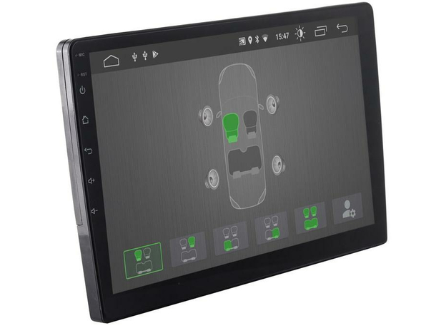 2DIN USB-магнитола Incar DTA-7710U на Android 10 с навигацией, 10"