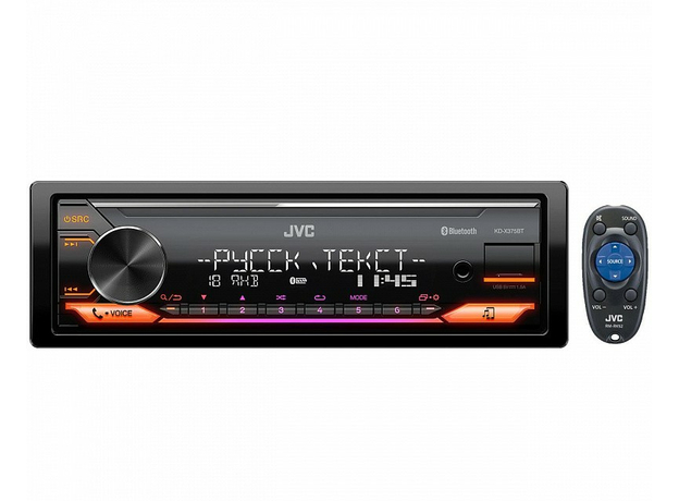 USB-магнитола JVC KD-X375BT