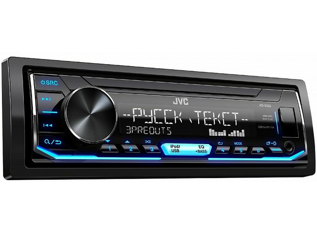 USB-магнитола JVC KD-X355