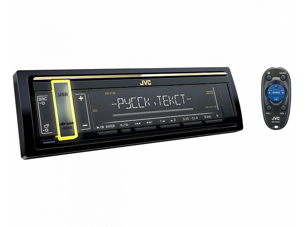 USB-магнитола JVC KD-X178