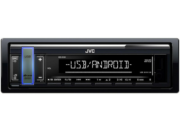 USB-магнитола JVC KD-X161