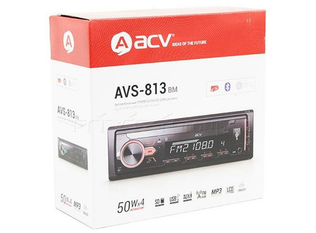 USB/SD-магнитола ACV AVS-813BM