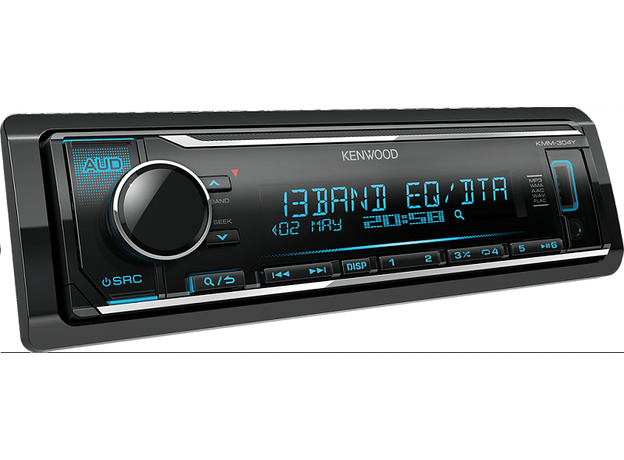 USB-магнитола Kenwood KMM-304Y