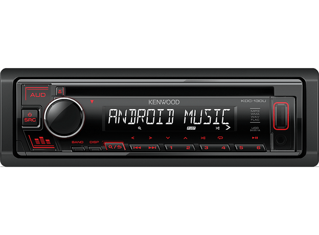 CD/USB-магнитола Kenwood KDC-130UR CD/USB-магнитола Kenwood KDC-130UR