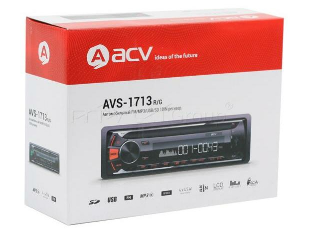 USB/SD-магнитола ACV AVS-1713R