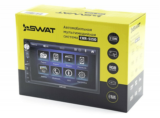 2DIN USB-магнитола SWAT CHR-5150