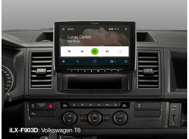 USB-магнитола Alpine iLX-F903D