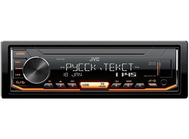 USB-магнитола JVC KD-X165