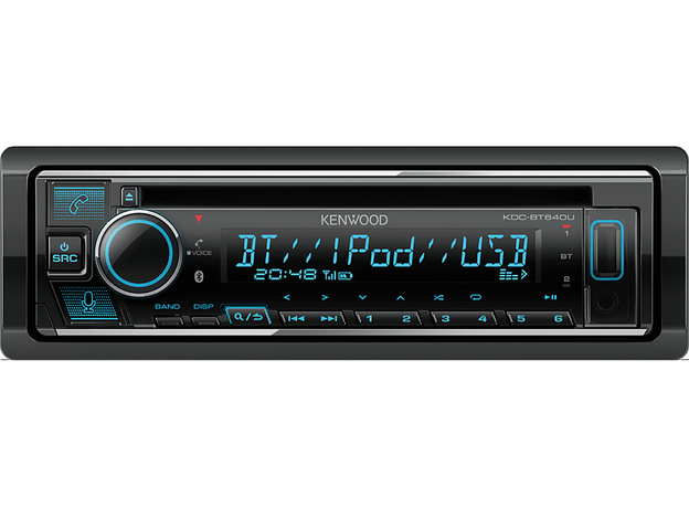CD/USB-магнитола Kenwood KDC-BT640U