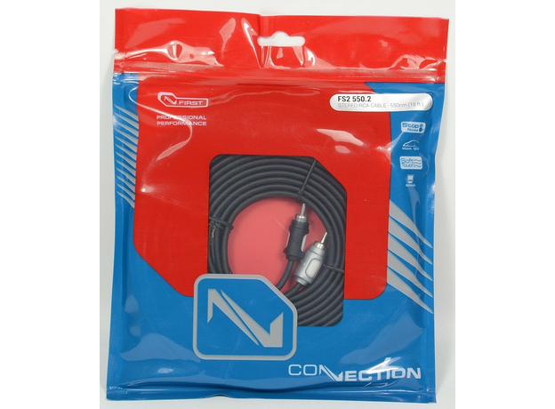 Кабель межблочный Connection FS2 550.2 Two channel RCA cable 550 cm