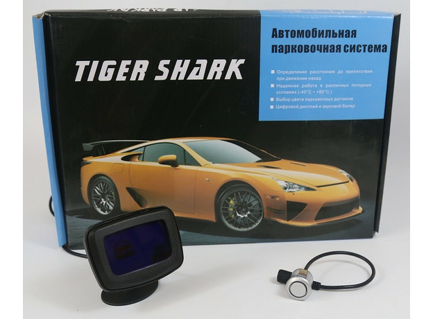 Парктроник TIGER SHARK TS 805 (цвет серебристый)