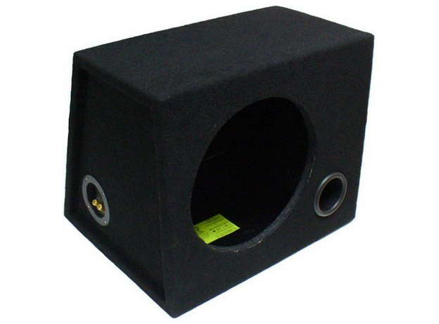 Короб под сабвуфер 12" (45 л, "полутрапеция", с фазоинвертором) Автоблюз