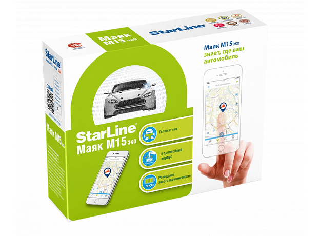 GPS-маяк StarLine M15 ГЛОНАСС-GPS (4sim) GPS-маяк StarLine M15 ГЛОНАСС-GPS (4sim)