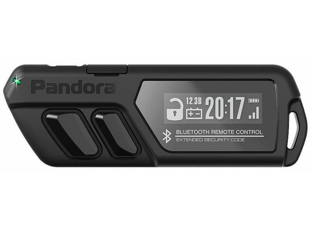 Брелок-пейджер для Pandora LCD D030BT black Брелок-пейджер для Pandora LCD D030BT black