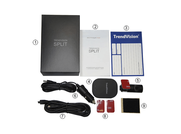 Видеорегистратор TrendVision Split Видеорегистратор TrendVision Split