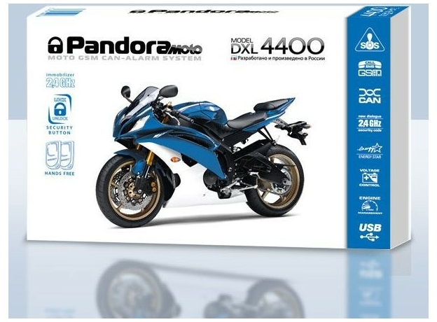 Мотосигнализация Pandora DXL-4400 MOTO Мотосигнализация Pandora DXL-4400 MOTO