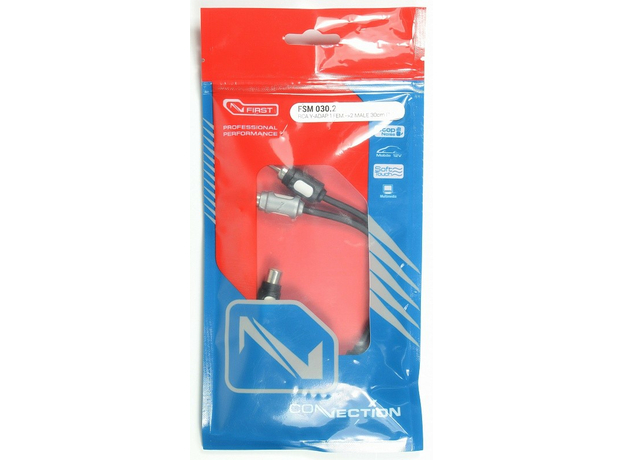 Y адаптер Connection FSM 030.2 1мама->2 папа