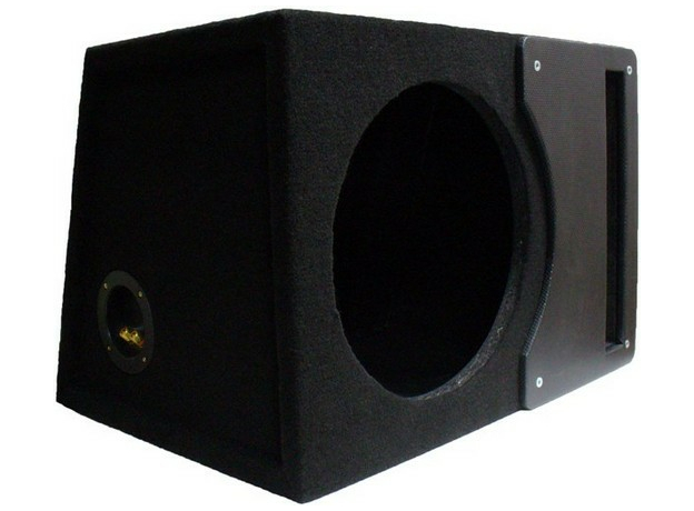 Короб под сабвуфер 12" (50 л, "полутрапеция", со щелевым фазоинвертором) Автоблюз