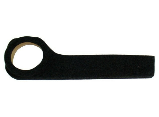 Подиумы ВАЗ 2105, 2106, 2107 (16 см, карпет черный) Автоблюз