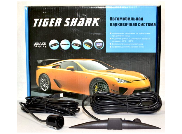 Парктроник TIGER SHARK TS 402 (цвет черный)