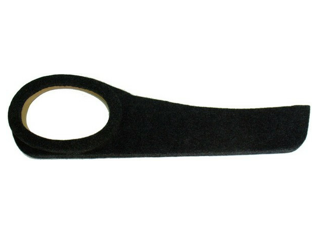 Подиумы ВАЗ 2114, 15 (6"х9", карпет, черные) Автоблюз