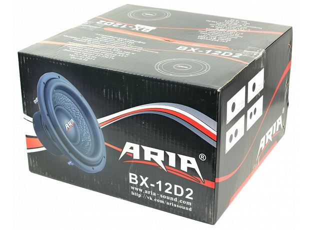 Сабвуфер ARIA BX-12D2 Сабвуфер ARIA BX-12D2