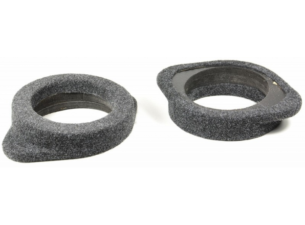 Проставки акустические круглые 13 см (черные) с площадкой, с наклоном Автоблюз