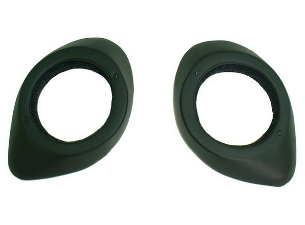 Подиумы LADA KALINA (16 см, Винилис-кожа, черные с наклоном) Автоблюз