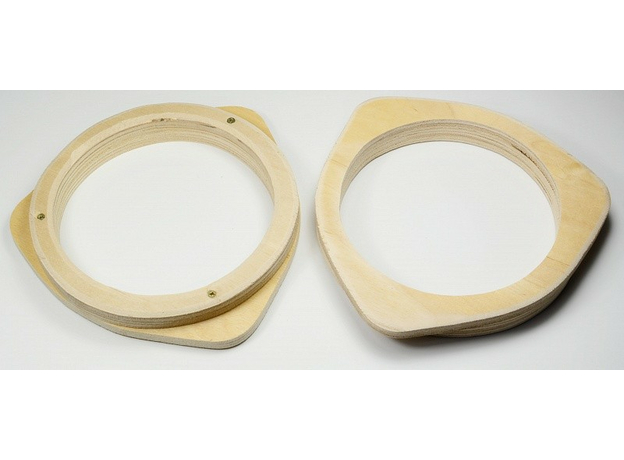 Проставочные кольца на Hyundai Solaris для динамиков D16,5 см