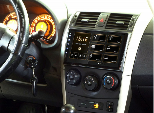 Рамка для TOYOTA Corolla 07-12 (тип 1), 9" Incar RTY-FC542