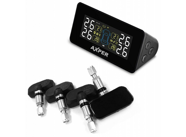 Датчики контроля давления и температуры в шинах AXPER TPMS Conrol