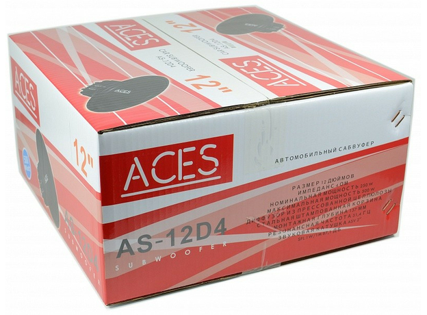 Сабвуфер ACES AS-12D4 Сабвуфер ACES AS-12D4