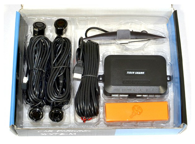 Парктроник TIGER SHARK TS 402 (цвет черный)