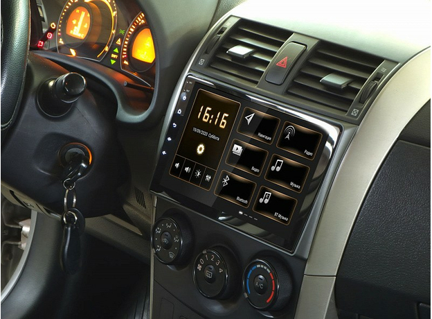 Рамка для TOYOTA Corolla 07-12 (тип 1), 9" Incar RTY-FC542