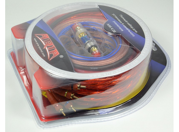 Набор (КИТ) для подключения усилителя ARIA ААК 4.08