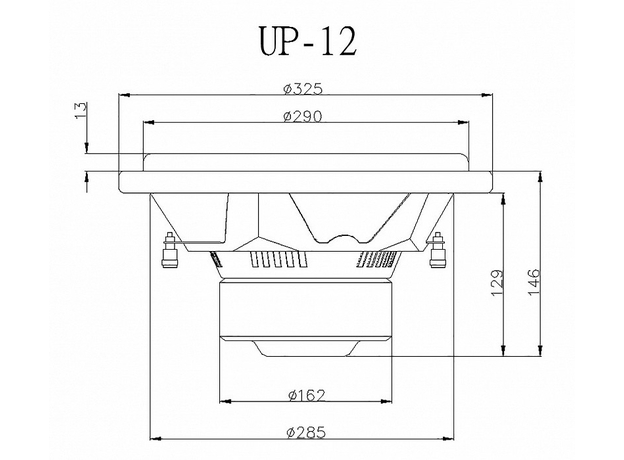 Сабвуфер Ivolga UP 12