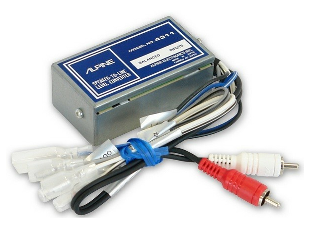 Переходник колонки-RCA Alpine 4311
