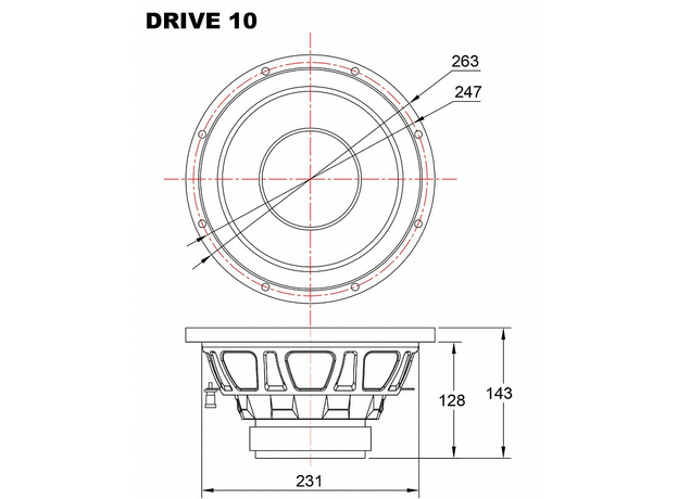 Сабвуфер Ivolga DRIVE-10
