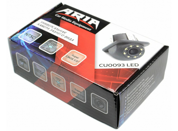 Камера заднего вида универсальная врезная ARIA CU-0093 LED