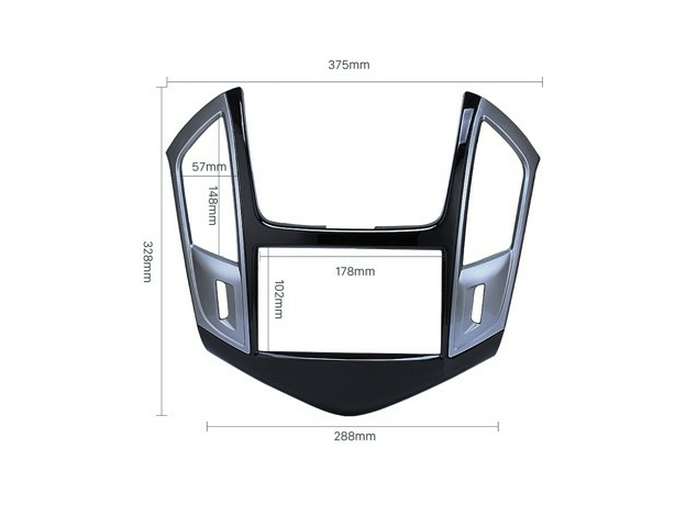 Переходная рамка Chevrolet Cruze 2013+ RCV-N12