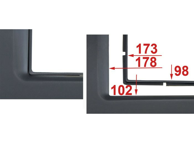 Переходная рамка Kia Sportage IV RKIA-N47